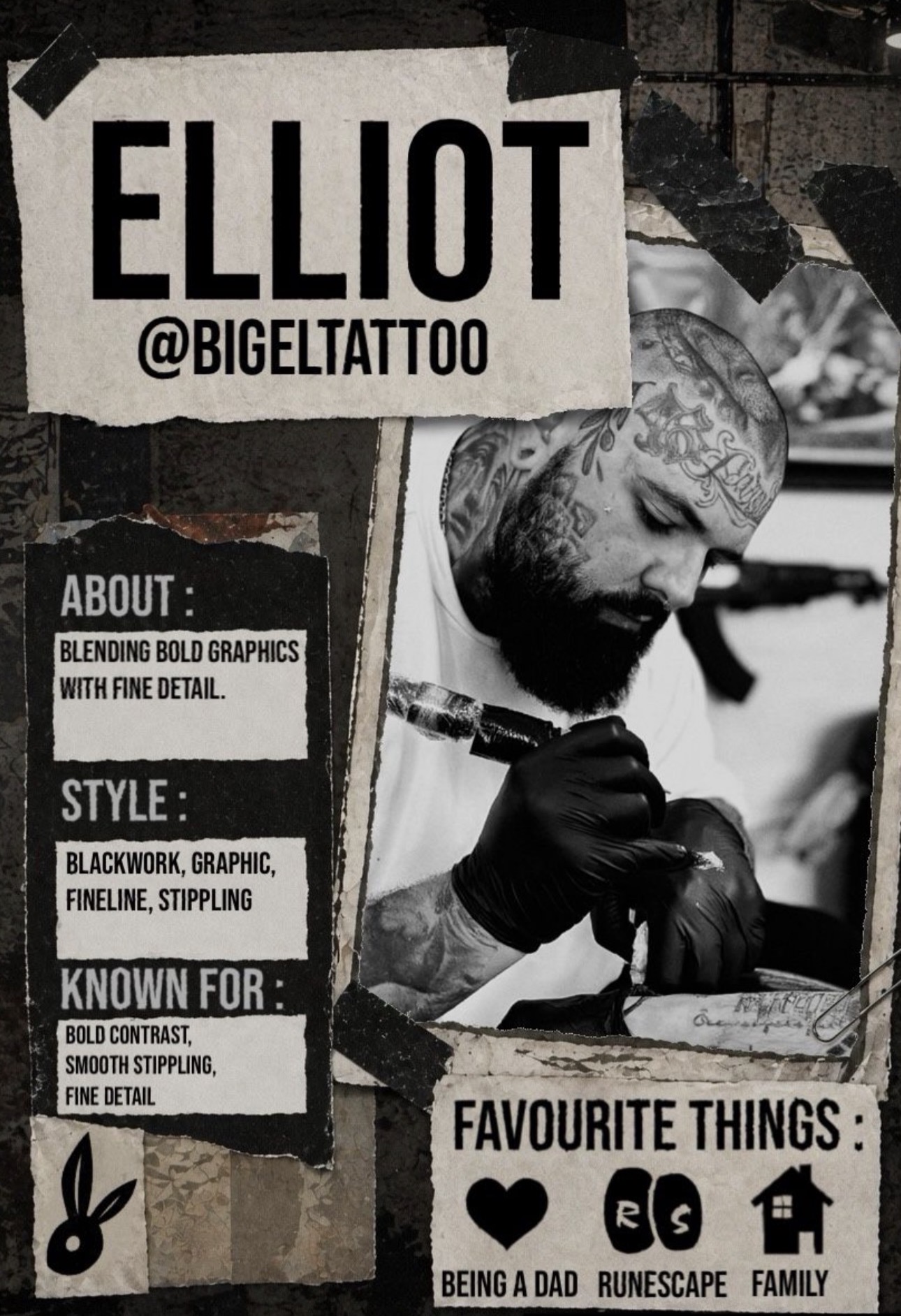Elliot profile card